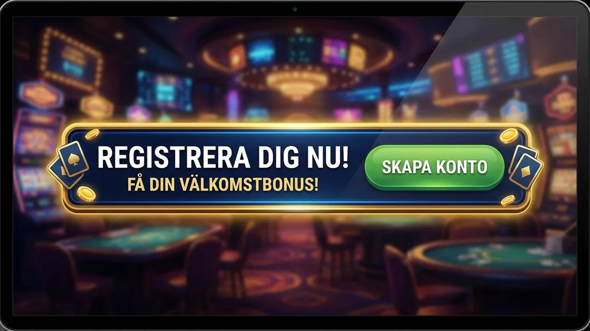 Registrera dig med bonus